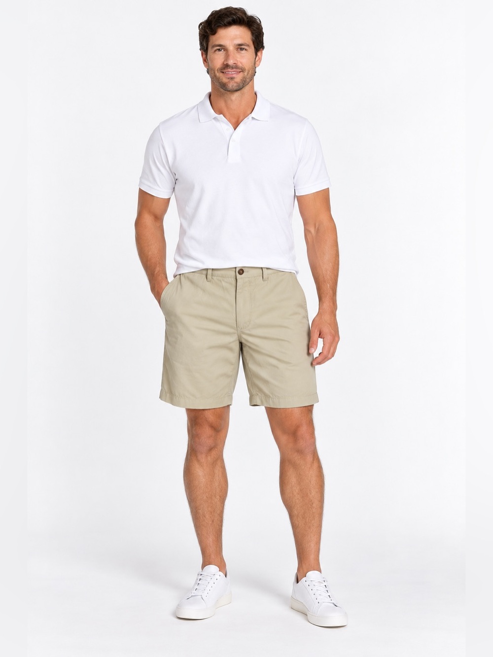 Tommy Bahama Men’s Size 36 Khaki Shorts 90% Silk 10% Cotton Tan Casual